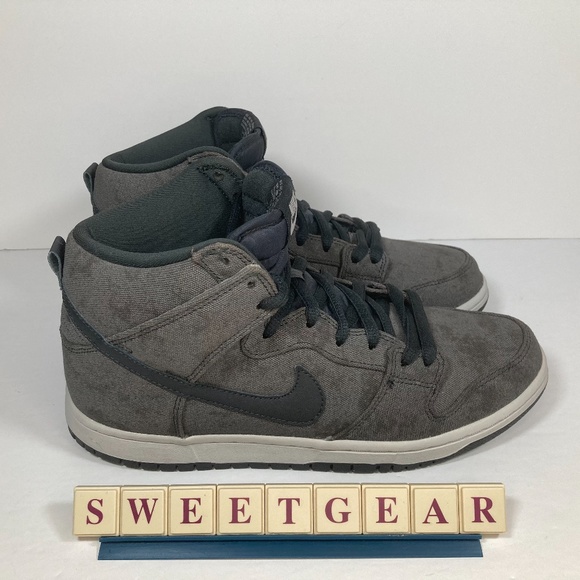 Nike Dunk SB High 'Stained Canvas' - Picture 3 of 14